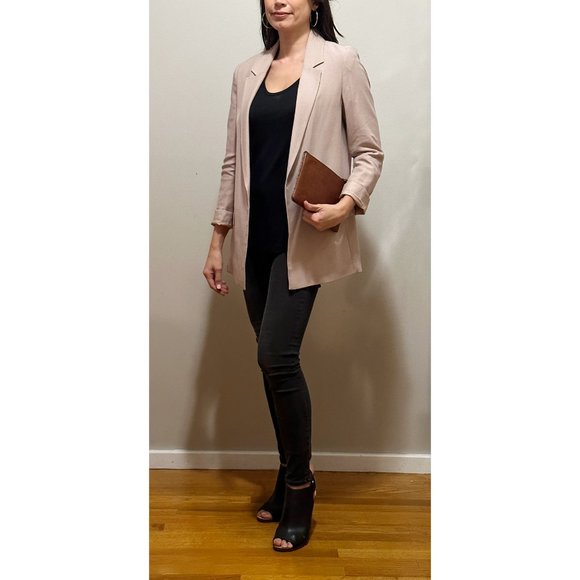 AllSaints dusty pink ALEIDA BLAZER, excell't cond! - Picture 2 of 10